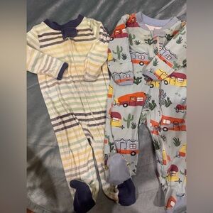 HONEST Baby Pajama Footies bundle 3-6M
